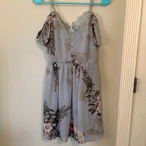 Lulus off the shoulder dress